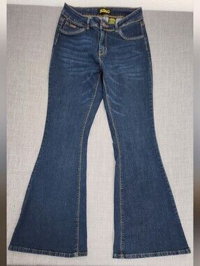 Stag Jeans Dark Wash Stretch Flare Jeans. 9/27
